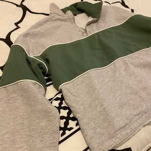 Quarter zip sweater